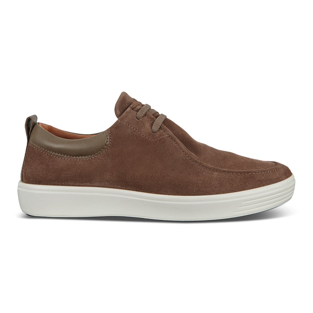 Mocasines Hombre - ECCO Soft 7 - Marrom - XKS035497